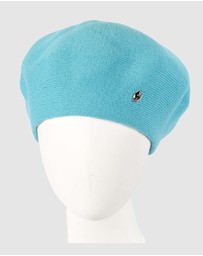 Max Alexander - European Made Turquoise Soft Wool Beret