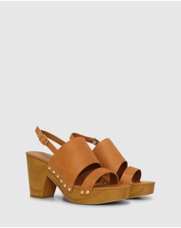Belle & Bloom - Fire On Fire Clog Shoe