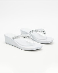 Holster - Hope Wedge Sandals - Clear - Women's