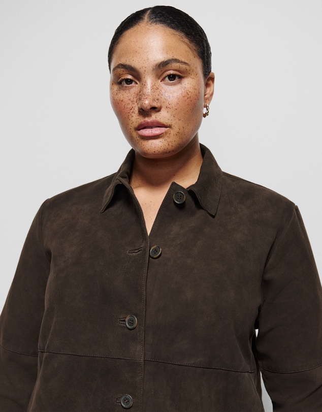 Commonry - Sally Suede Shacket