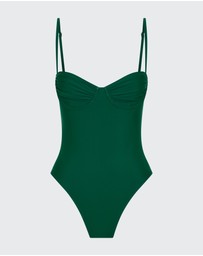 Vacay Swimwear - Paros One Piece Emerald