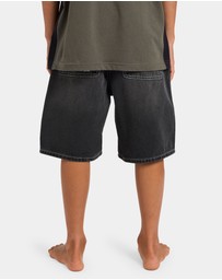 Billabong - Boys 8 to 16 Spec Denim Shorts