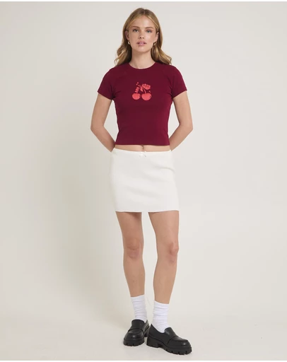 Alice In The Eve - Avalon Knit Mini Skirt