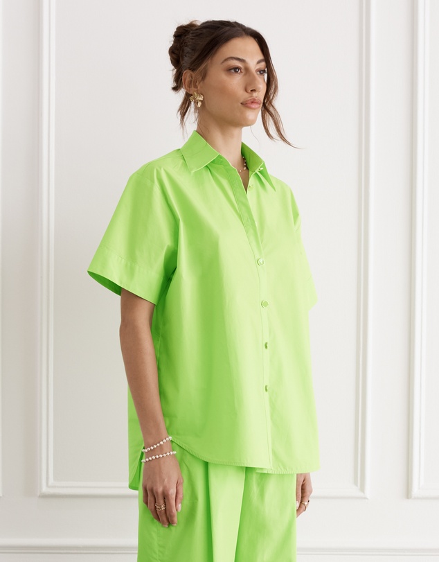 Heaven Australia - Verde Bianca Cuban Shirt