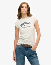 Superdry - Athletic Essential Slub Slim Fit Tee