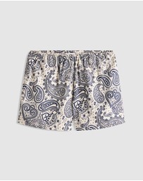 Tommy Hilfiger - Twill Print Flare Shorts