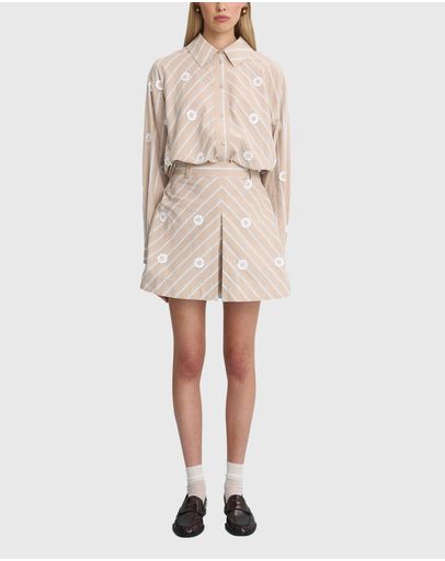 Beige Stripe