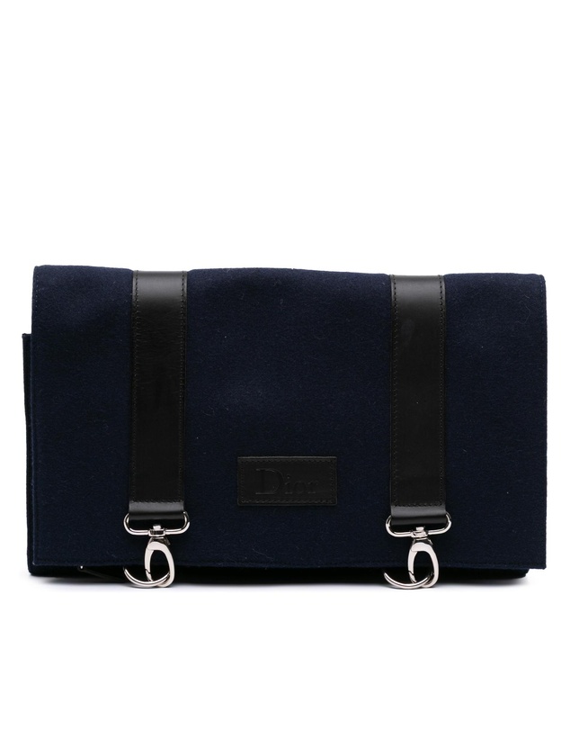 Pre-Loved by Azura Reborn - Pre-Loved dior Textured Document Holder with Adjustable Straps Accessory for Professionals and Students