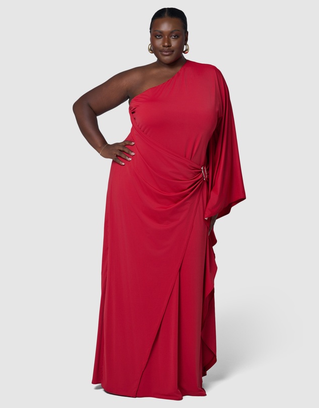 Pink Dusk by Curve Project - Angel Maxi Dress