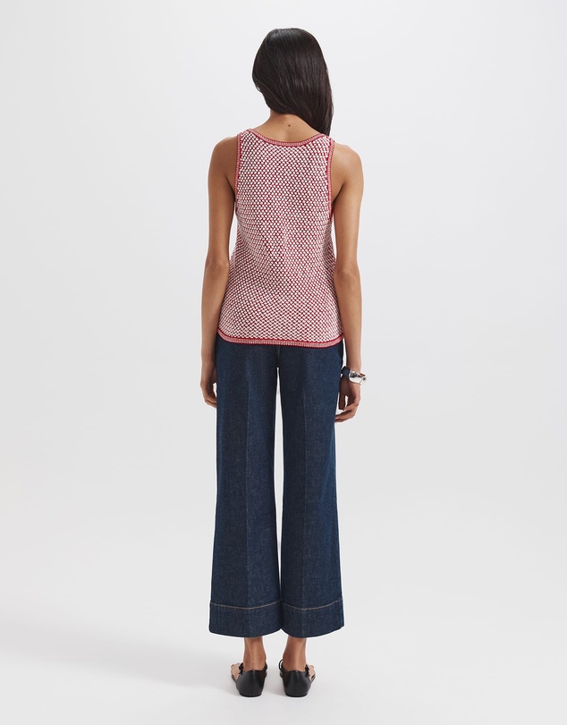 SABA - Dalia Woven Knit Tank