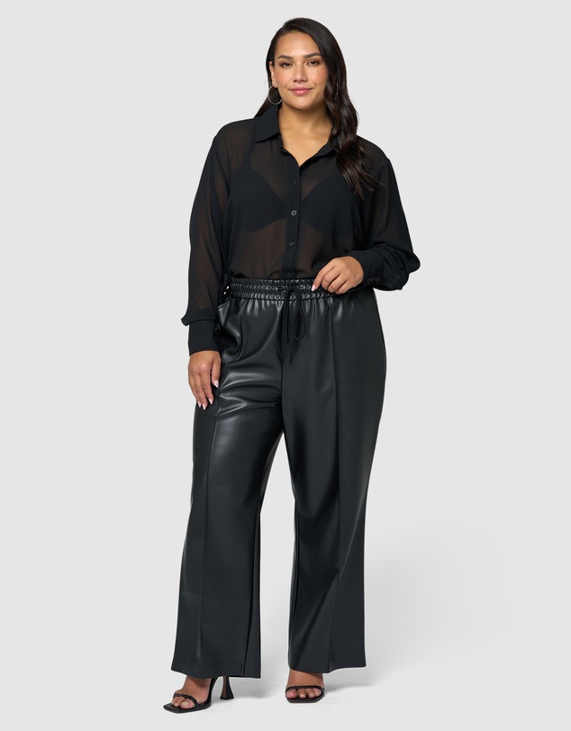 Sunday In The City - Inferno PU Pant