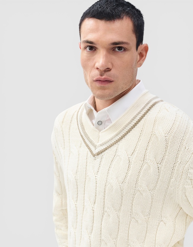 rag & bone - Tristan Cricket Vee Sweater