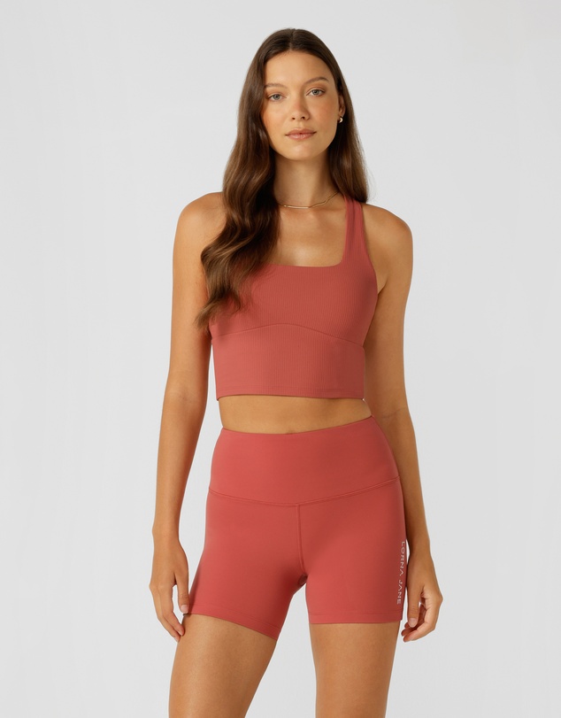 Lorna Jane - Lotus No Chafe Phone Pocket 12cm Bike Shorts