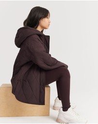 Country Road - Teen Recycled Nylon Oversized Quilt Puffer