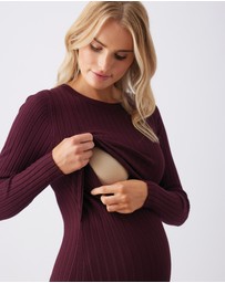 Ripe Maternity - Eden Knit Nursing Dress