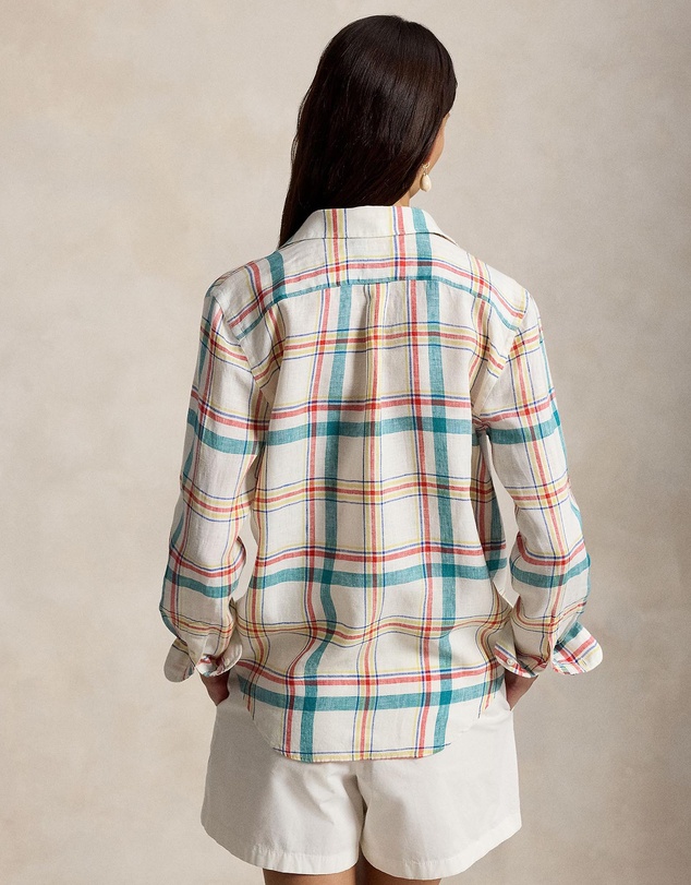 Polo Ralph Lauren - Classic Fit Plaid Linen Shirt