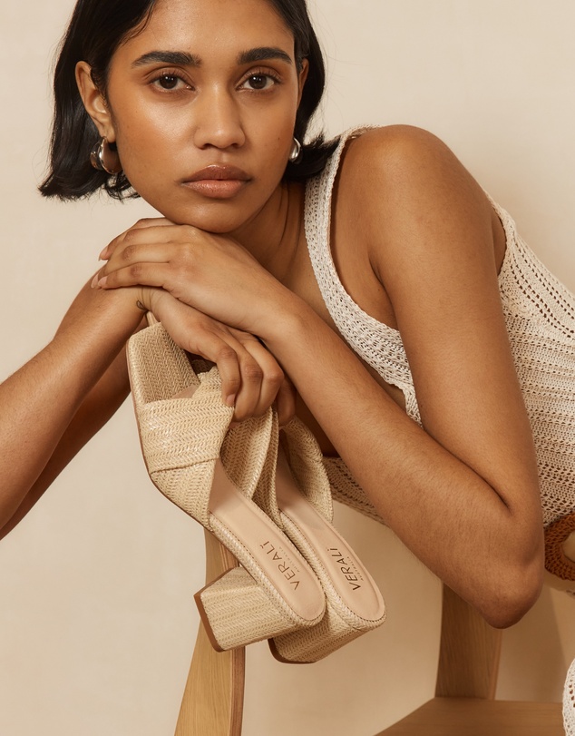 Verali - Stella Block Heel Mules