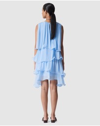 & Other Stories - Sleeveless Frill Mini Dress