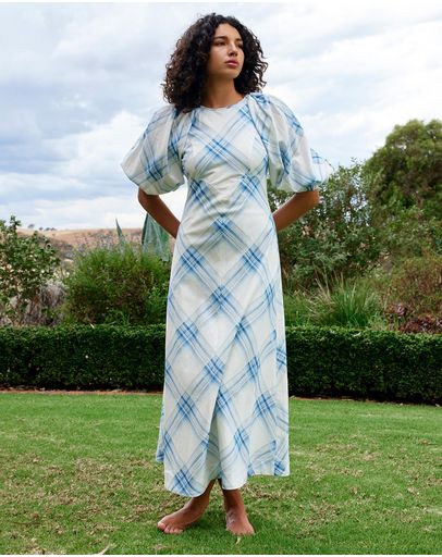 Cerulean Plaid