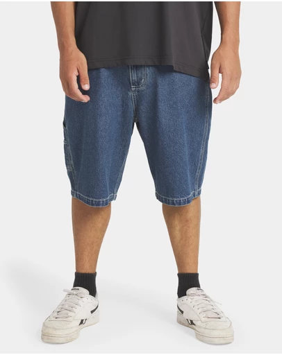 Billabong - Boys 8 to 16 Spec 73 Bad Dog Denim Shorts