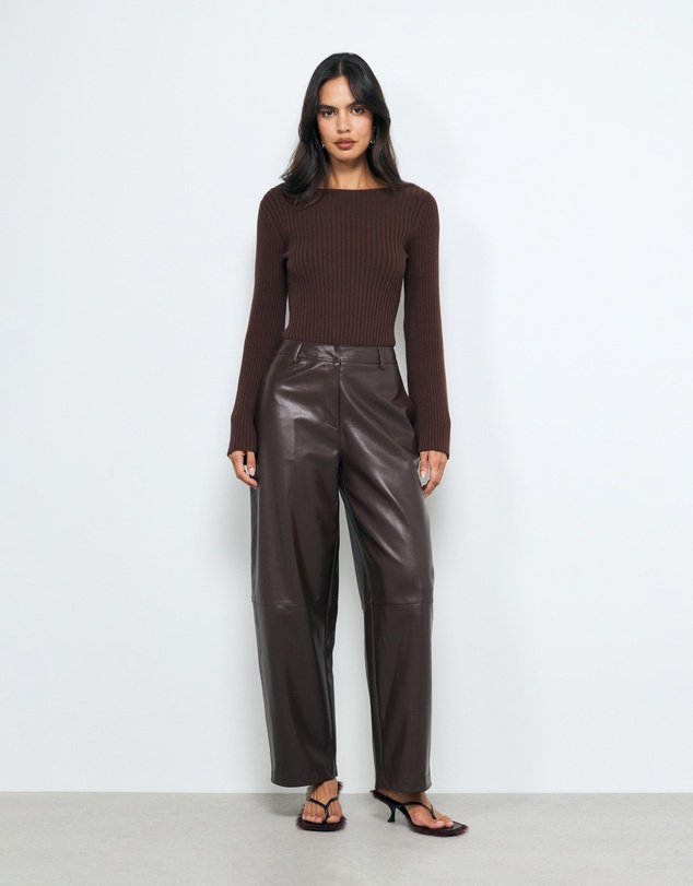 AERE - Sarai Organic Cotton Knit Top