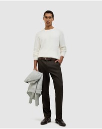 Politix - Elvin Geo Textured Crew Knit