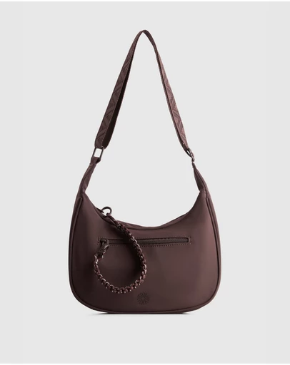 AYA - Gia Curve Nylon Crossbody Bag