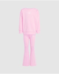 adidas Originals - adidas x Disney Crew Flared Leggings Set - Babies-Kids