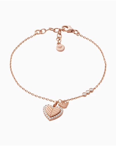 Emporio Armani - Rose Gold Tone Tone Bracelet