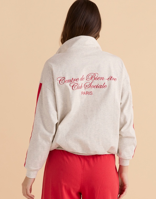 Betty Basics - Rocco Quarter Zip Sweatshirt