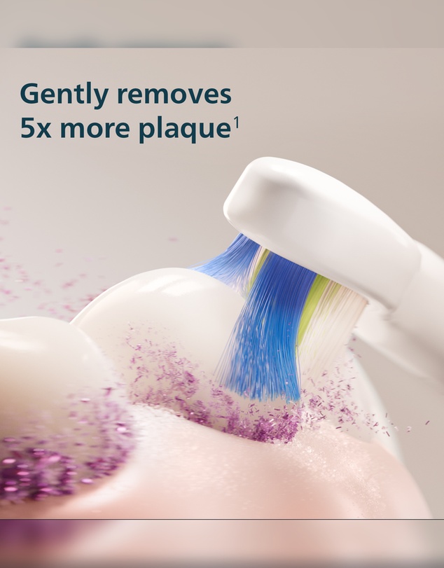 Philips - Philips Sonicare 4100 Electric Toothbrush Marine Blue