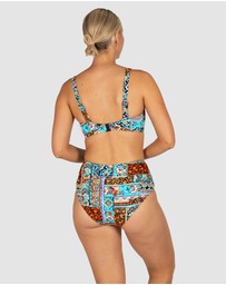 Baku Swimwear - Tulum E-F-G Cup Lace Up Bikini Bra Top