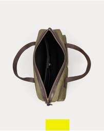 Polo Ralph Lauren - Leather-Trim Canvas Commuter Bag