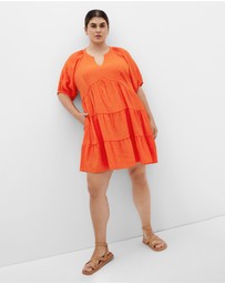 City Chic - Kara Tiered Mini Dress