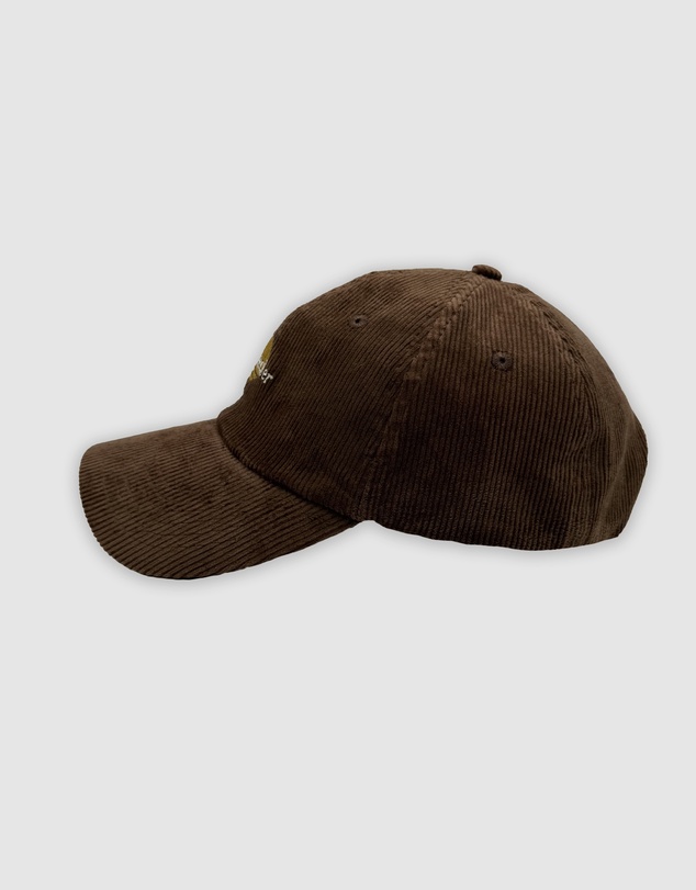 Banabae - Rad Teacher Cord Baseball Cap - Choc