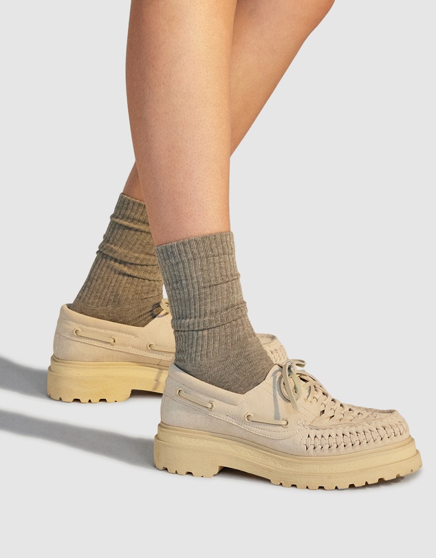 Rollie - Boat Huarache Step Flat