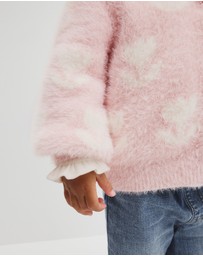 Country Road - Floral Jacquard Knit