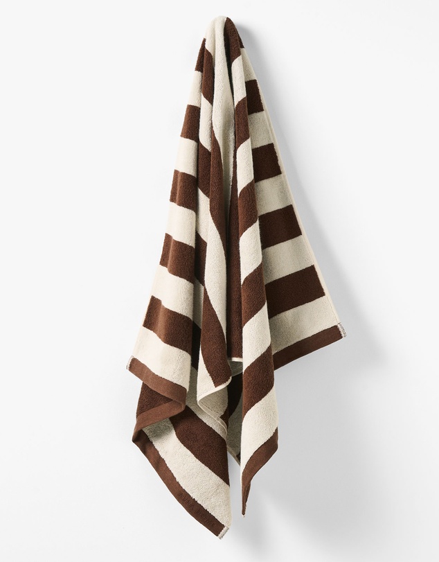 Aura Home - Riviera Stripe Bath Towel
