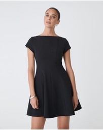 Forcast - Darcy Short Sleeve Panel Dress