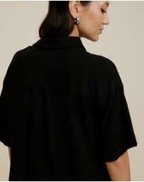 The Fated - Finesse Relaxed Shirt Dress