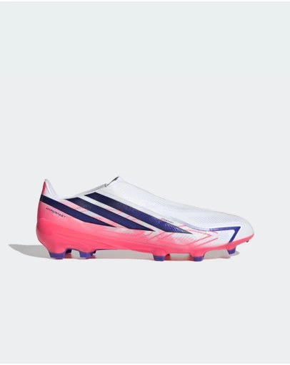 adidas Performance - F50 Hyperfast League Laceless Firm Ground Foot Football Ball Boots Unisex