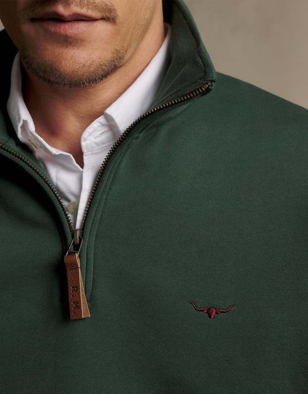 R.M.Williams - Mulyungarie 1/4 Zip Sweatshirt