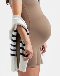 Ripe Maternity - Luxe Knit Short Body Suit