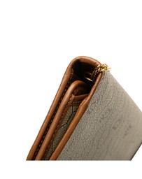 Pre-Loved by Azura Reborn - Pre-Loved Honeycomb Coated Canvas Chain Shoulder Bag