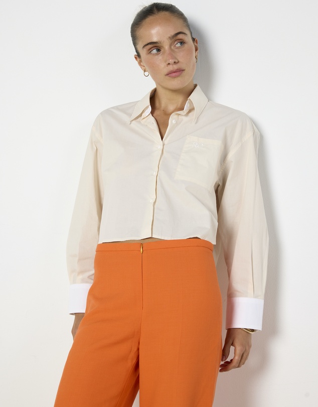 Cirkular - Pre-Loved - Courreges Pantalon in Orange