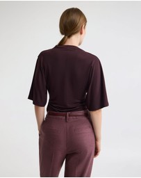 Oxford - Rosie Stretch Jersey Top