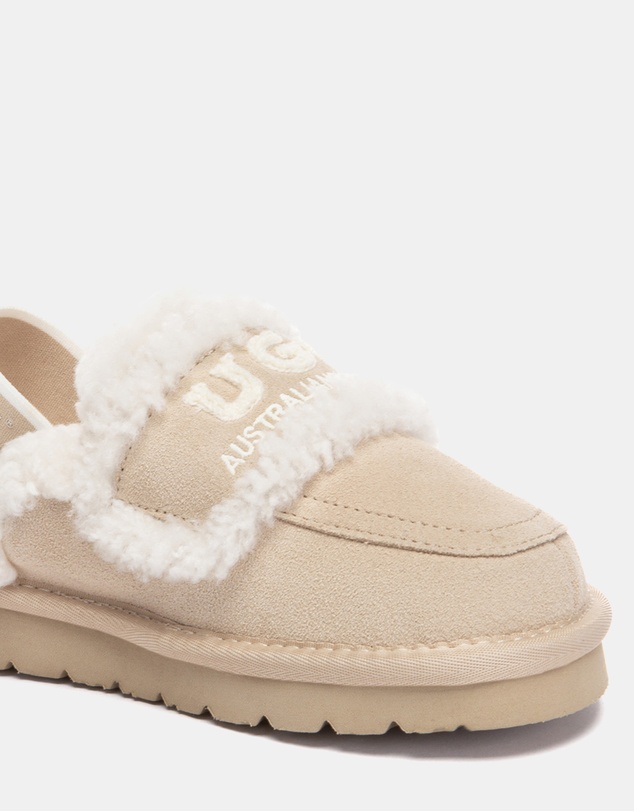 EVERAU - Australian Shepherd Ugg Rilee Kids Cow Suede Upper House Shoes