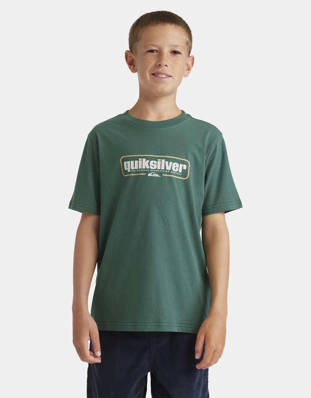 Quiksilver - Boys 8 to 16 Retro Box T-Shirt