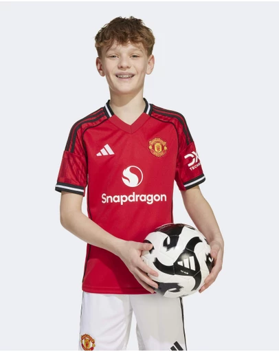 adidas Performance - Manchester United 25/26 Home Football Jersey Kids