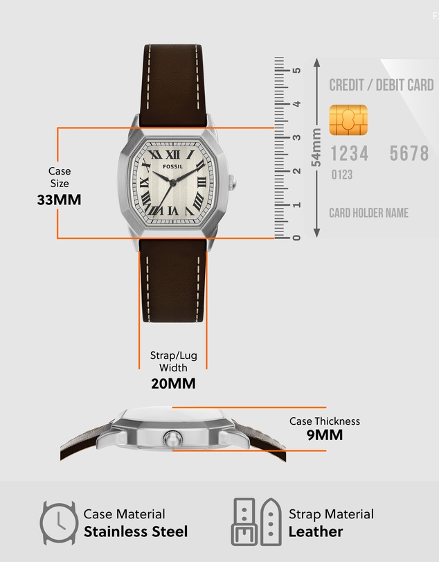 Fossil - Harlow Brown Analogue Watch